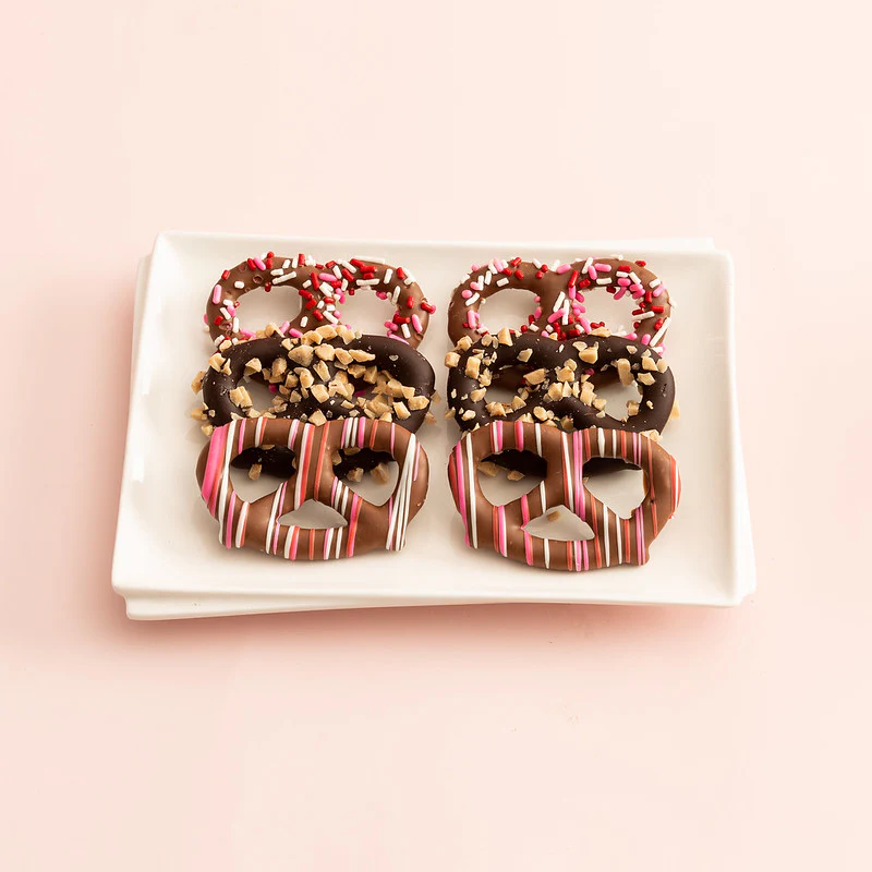 Gourmet Valentine Pretzels
