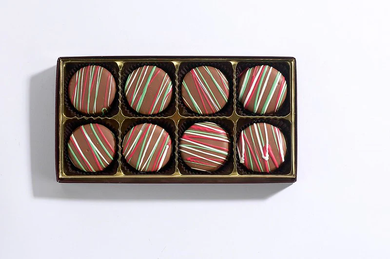 Holiday Chocolate Covered Oreos