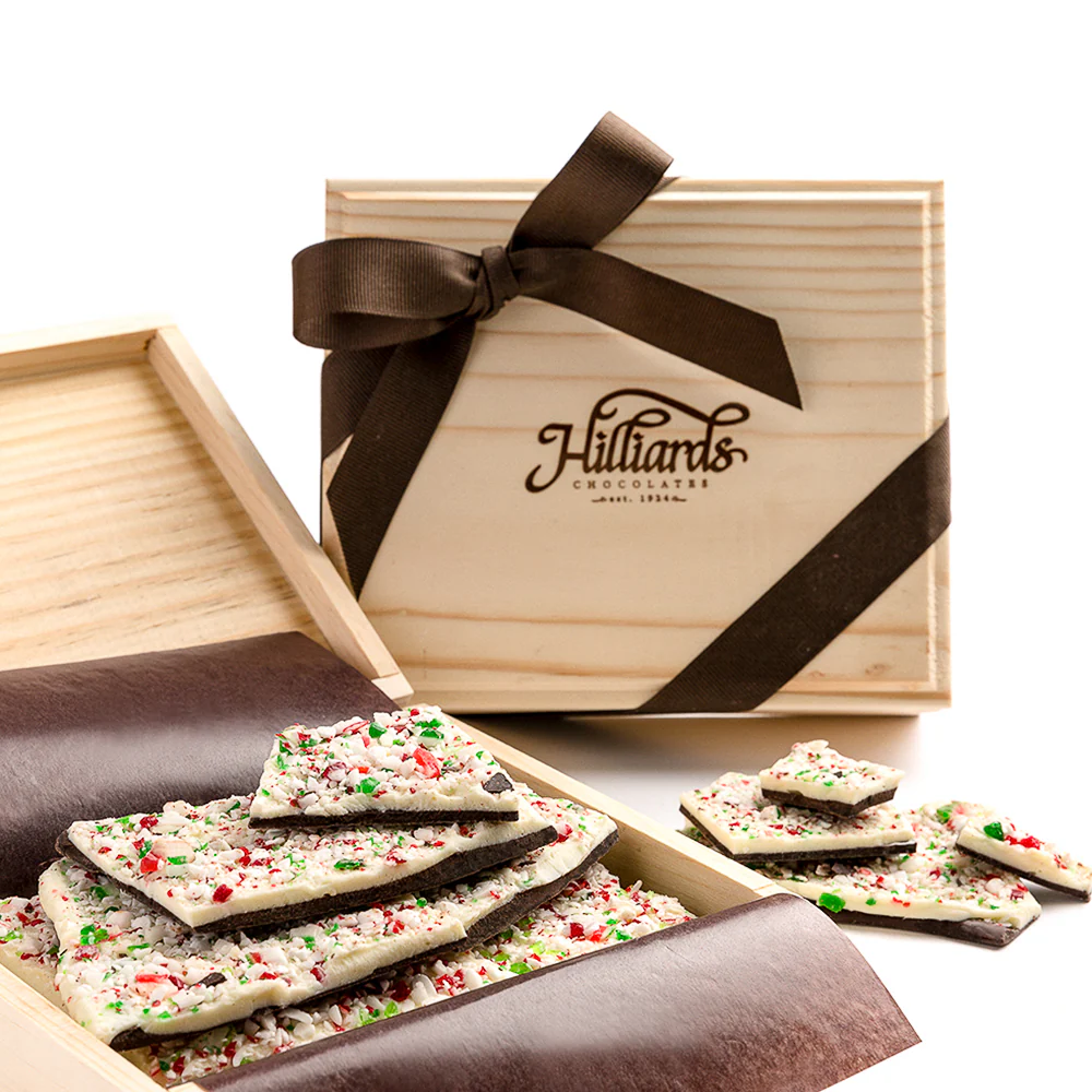 Peppermint Bark - Wooden Box
