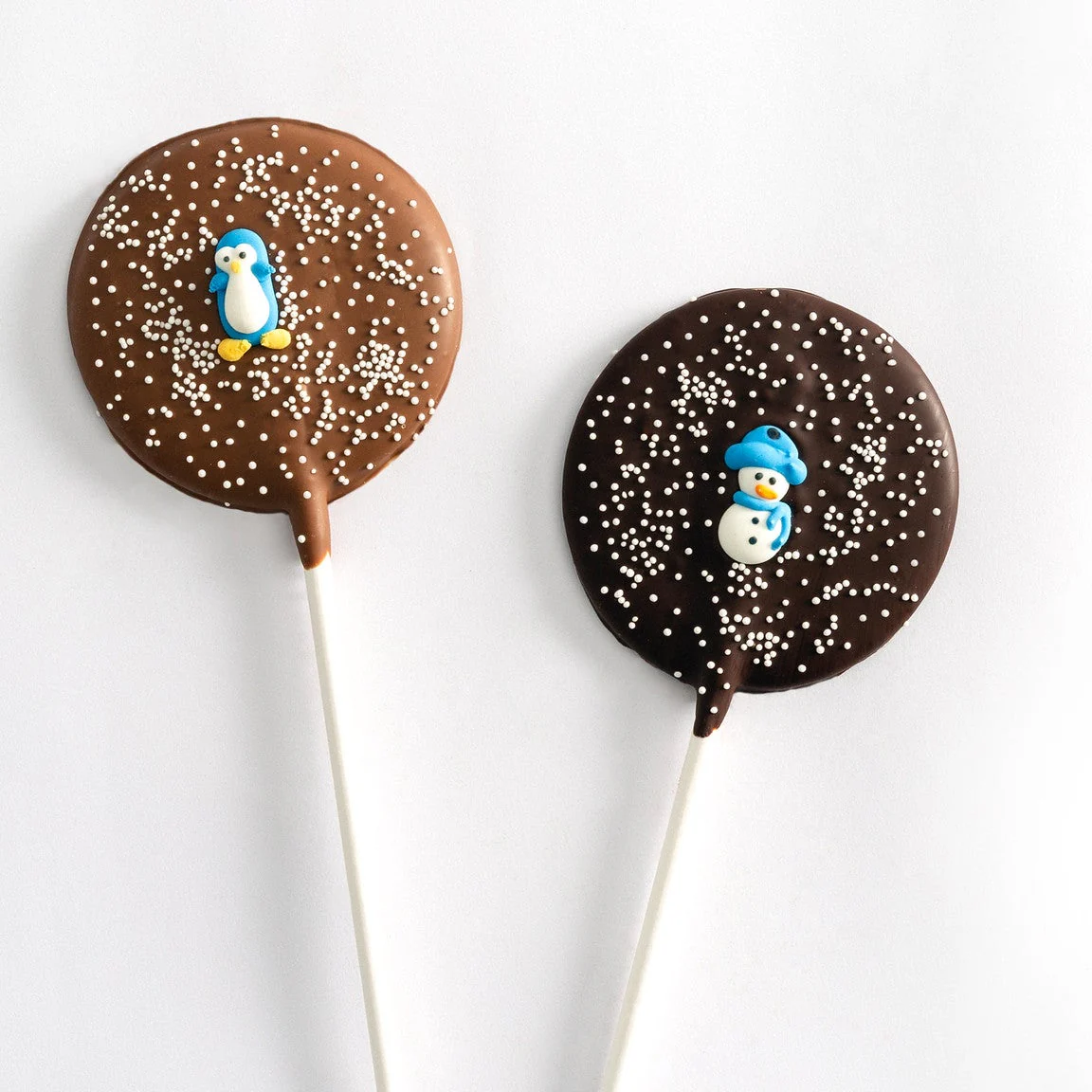 Winter Caramel Pops